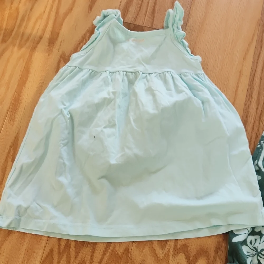 Carter's Baby Romper And Dress Green 24 Months